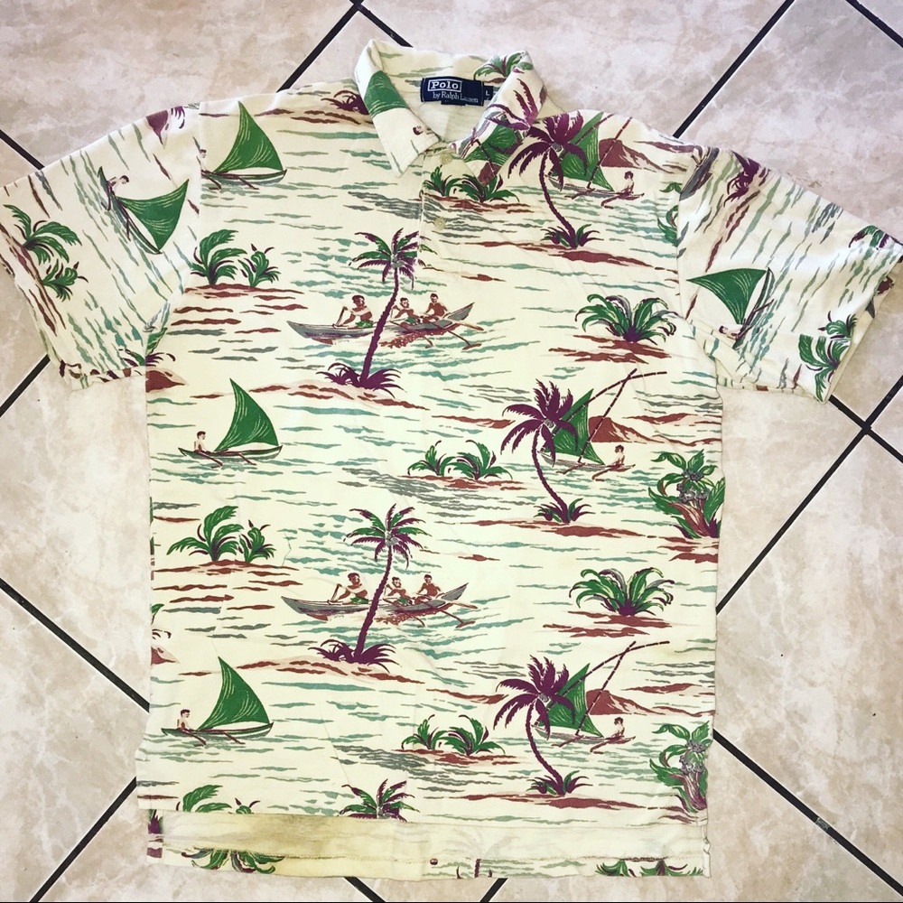 Vintage Ralph Lauren Polo Sz. Large